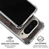 Biohazard Red Pixel 9/9 Pro Clear Case